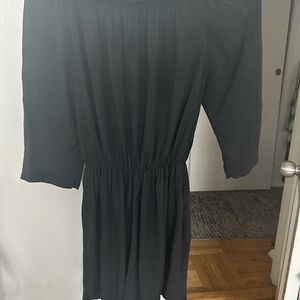 NWT Brandy Melville Black Cotton Shorts Romper. One Size (fits S or M)